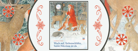 Cover "Wach auf, Siebenschläfer, Sankt Nikolaus ist da" von Eleonore Schmid