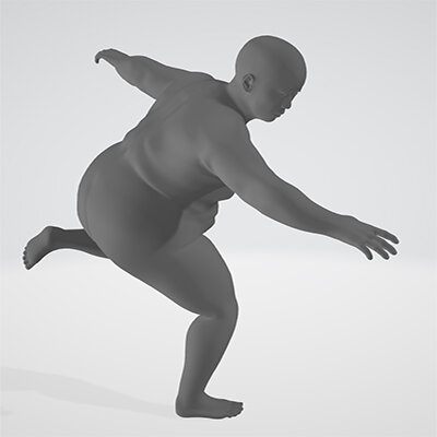 Figur aus der Werkserie "Alter Ego", Horst Becker, 3D-Druck