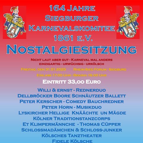 Plakat Nostalgiesitzung 21