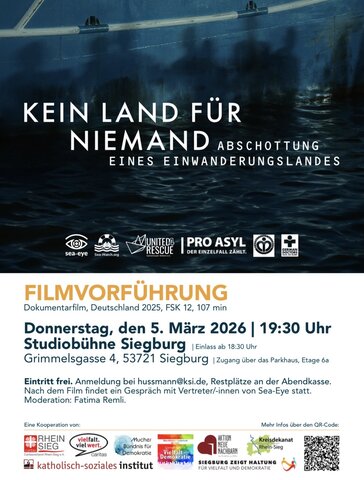 Kein Land für Niemand - Filmplakat