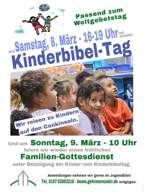 Herzliche Einladung zum Kinderbibeltag