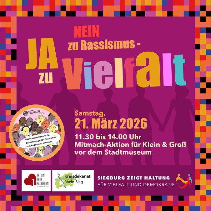 JA zu Vielfalt. Mitmach-Aktion 21.3.26