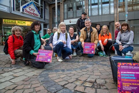 Stolperstein-Putzaktion am 08.05.2025