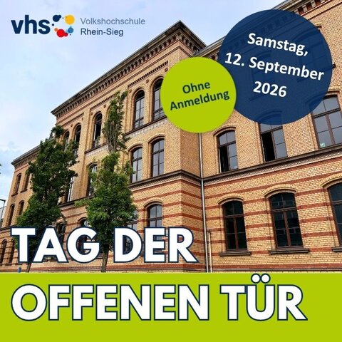 Tag der offenen Tür im vhs-Studienhaus