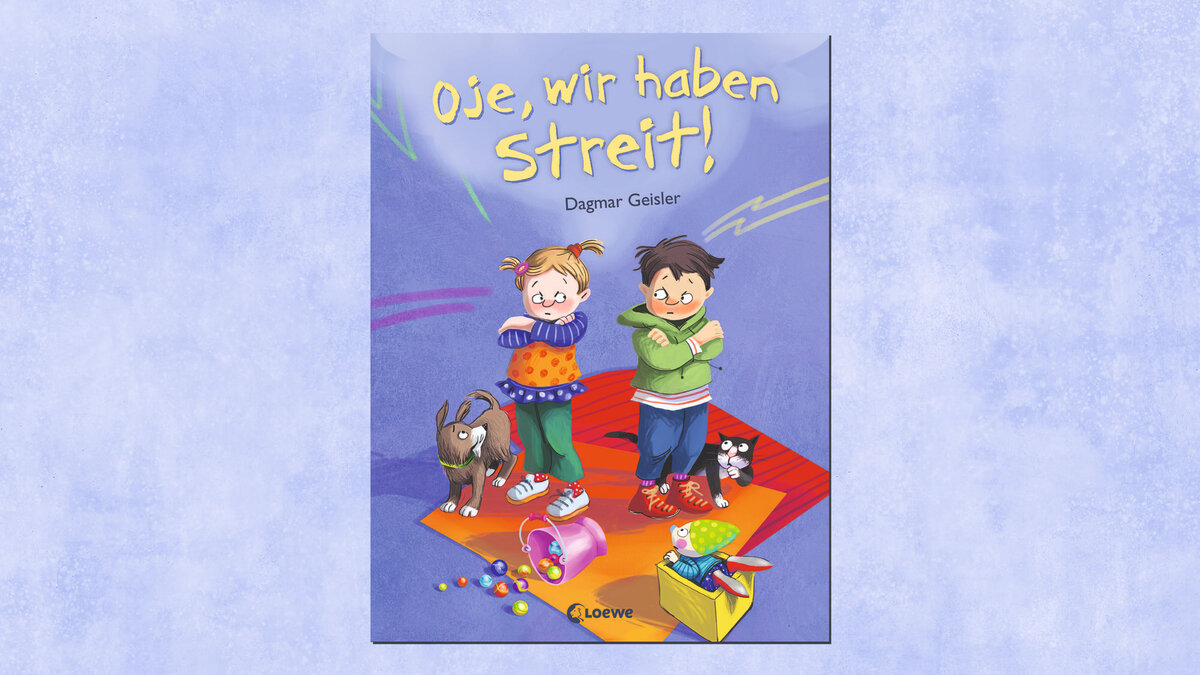Cover des Bilderbuchs "Oje, wir haben Streit" von Dagmar Geisler