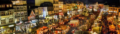 Panorama Mittelaltermarkt Siegburg