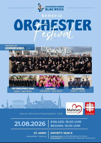 Ein ganz besonderes Wohltätigkeitskonzert: Das "Benefiz Orchester Festival"