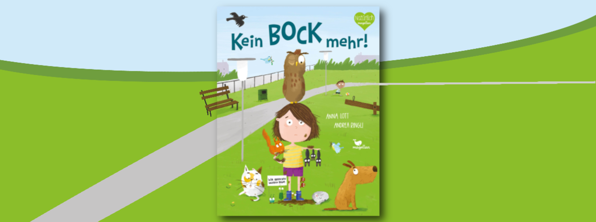 Cover des Bilderbuchs "Kein Bock mehr!" von Anna Lott und Andrea Ringli