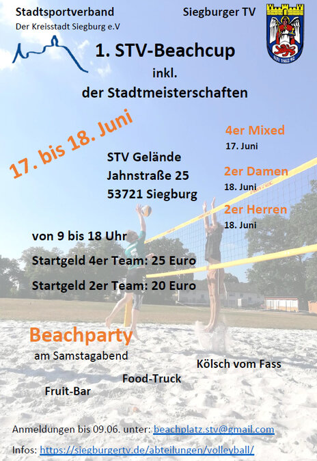 Flyer Beachcup