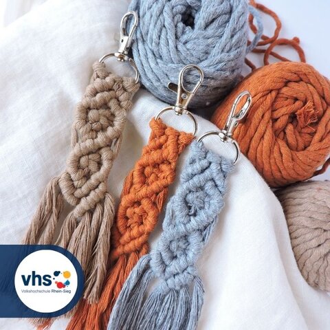 Boho Chic zum Selbermachen_ Makramee-Schlüsselanhänger