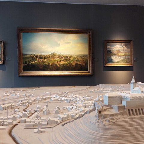 Blick in die Dauerausstellung des Stadtmuseum Siegburg