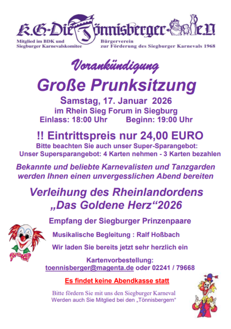 Prunksitzung