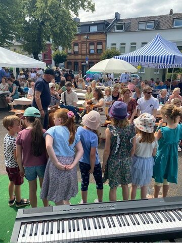 "Zange musiziert" eröffnet in jedem Jahr das Sommerfest der BG Zange
