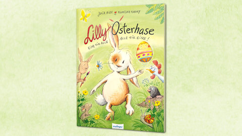 Cover "Lilly Osterhase" von Julia Klee und Franziska Harvey