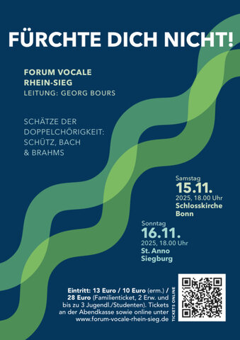 Konzertplakat Forum Vocale