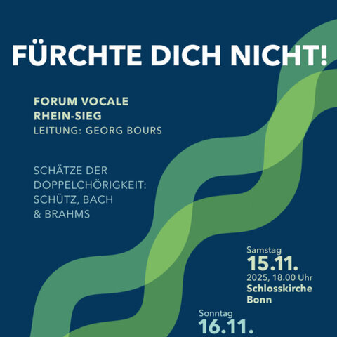 Konzertplakat Forum Vocale