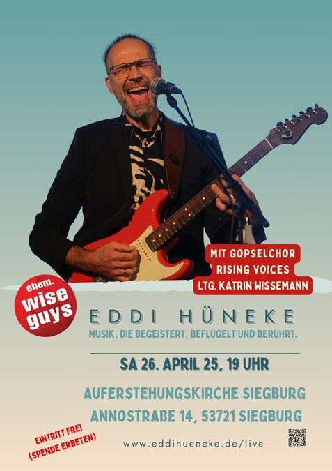 Der Pop-Liedermacher Eddi Hüneke