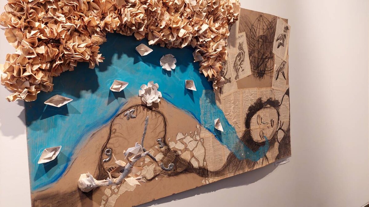 Ein Blick in die Ausstellung