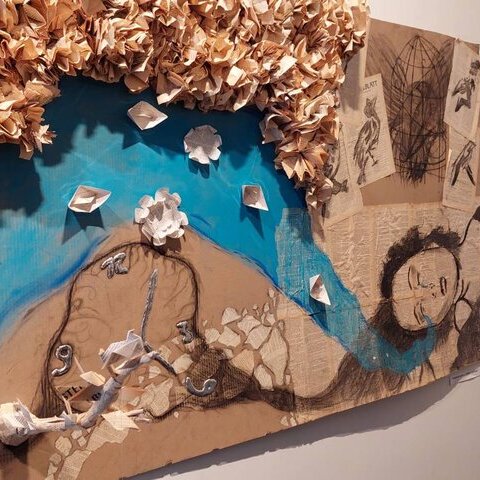 Ein Blick in die Ausstellung